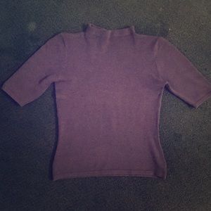 Mid-Length Sleeve Turtleneck Sweater